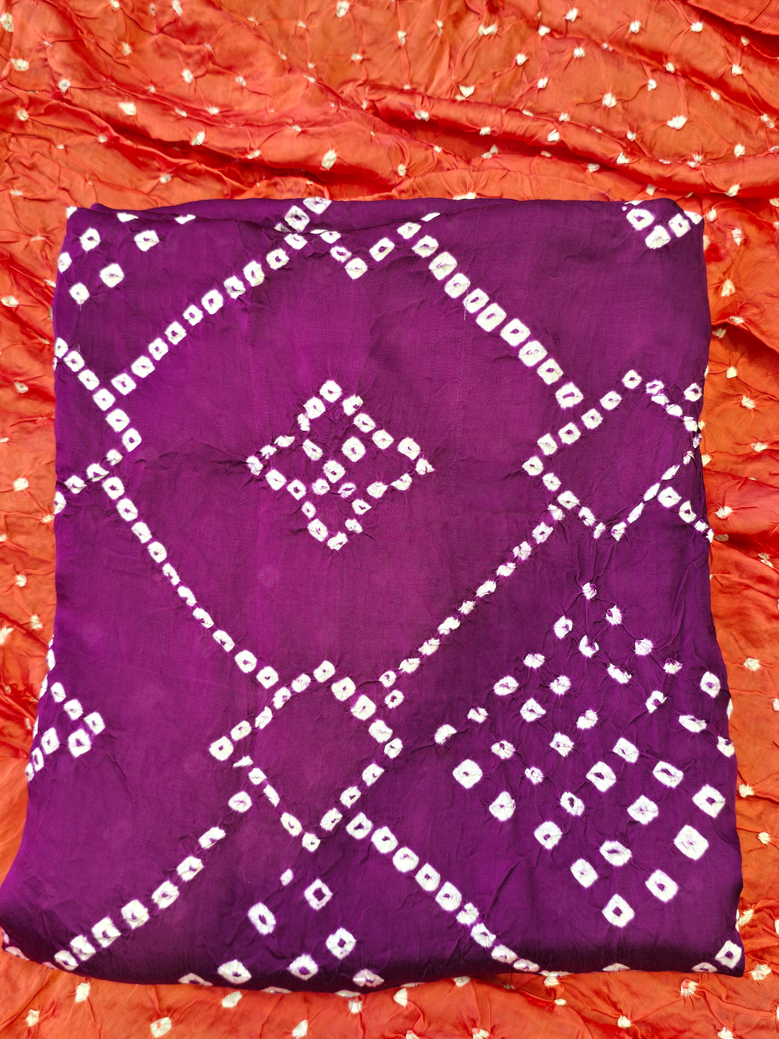 Pure ajrakh modal hand made suit set