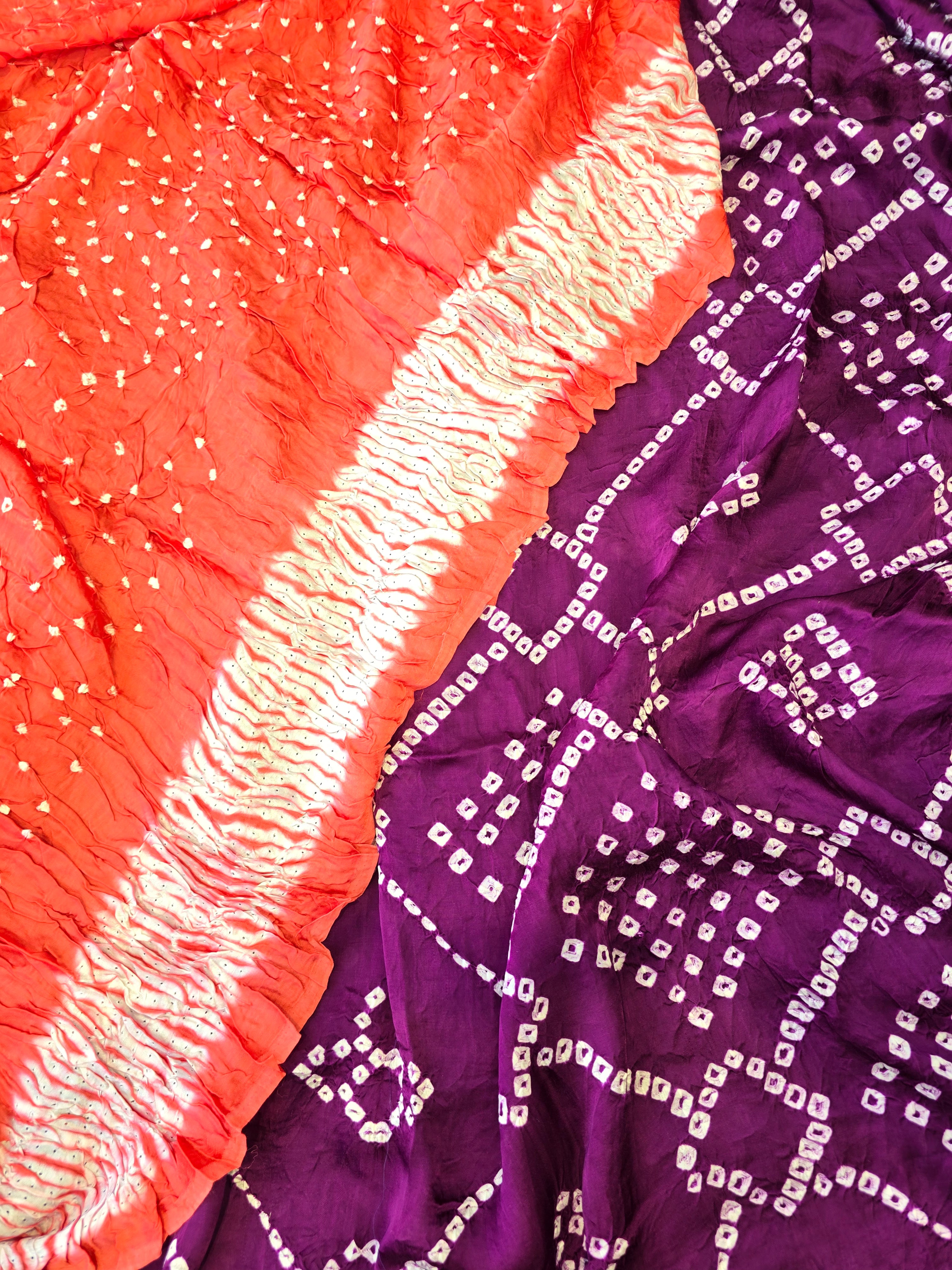 Pure ajrakh modal hand made suit set