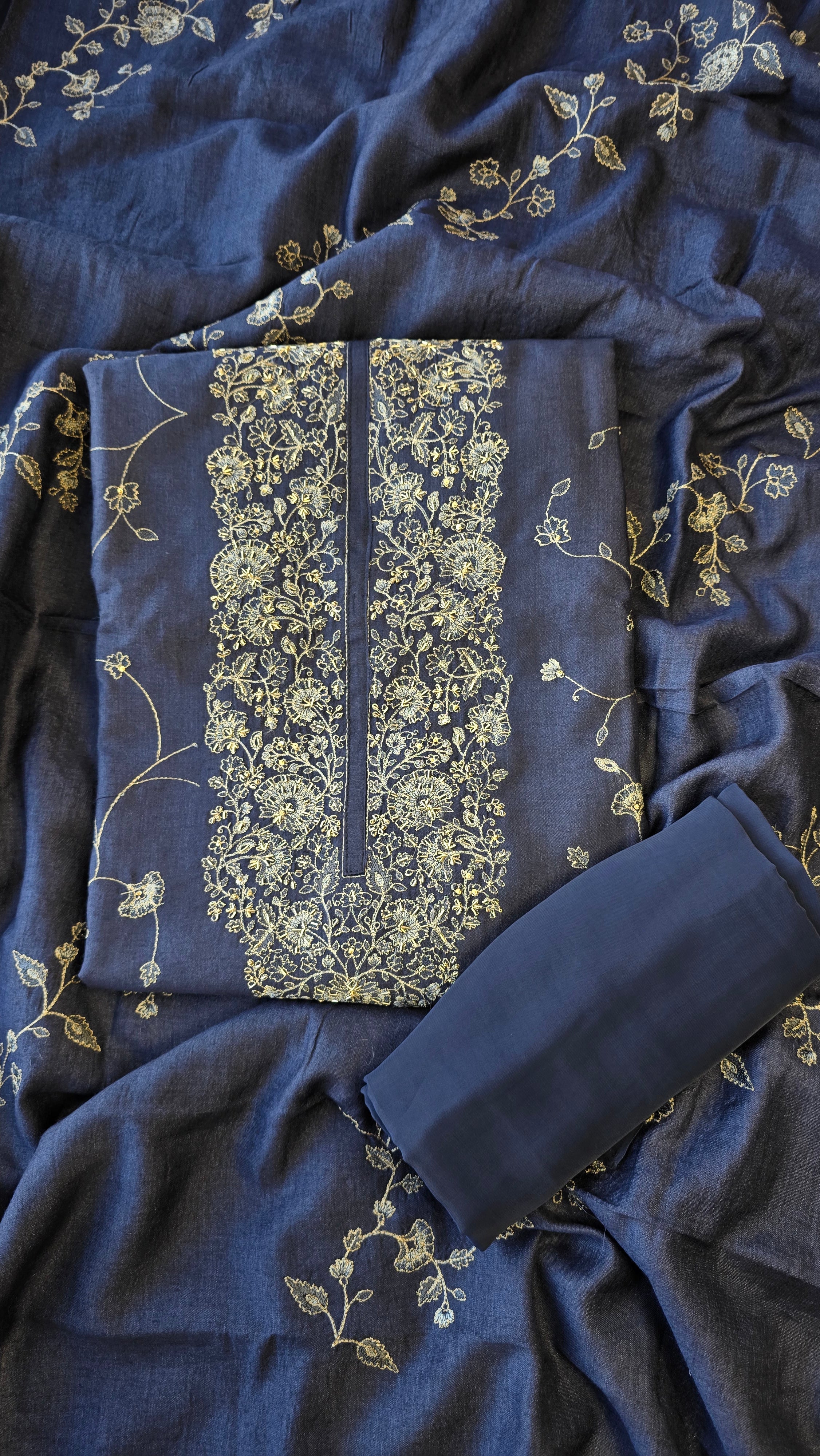 Midnight Blue 3pcs suit set