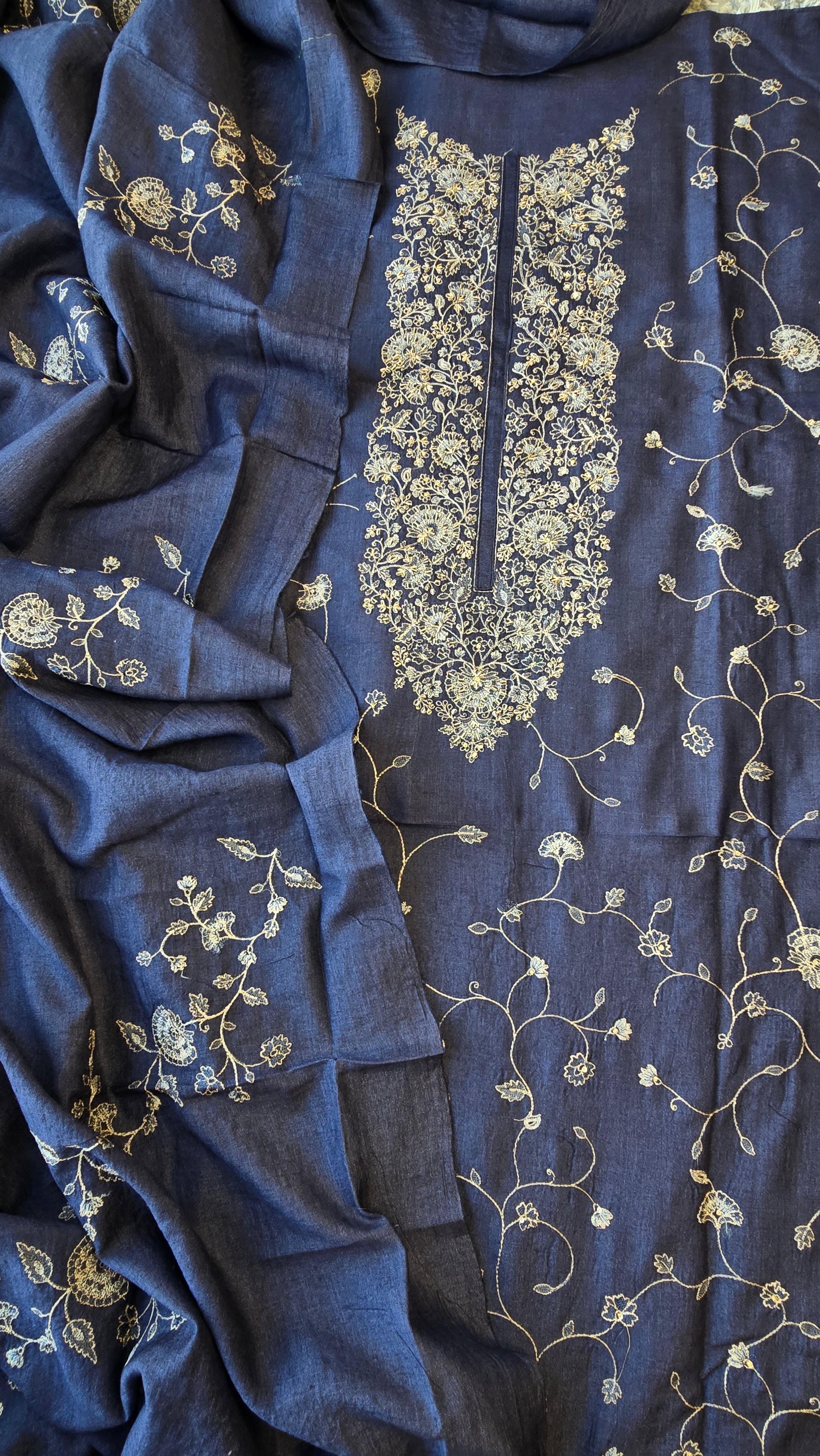 Midnight Blue 3pcs suit set