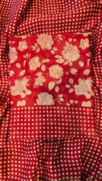 Red Maheswari Silk Suit Set