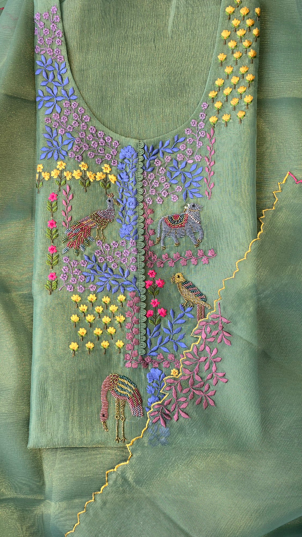 Organza Tissue 3pc Suit Set