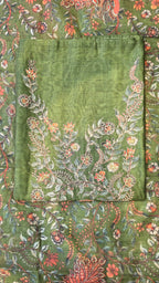 Handloom Chanderi 3pc Suit Set