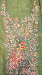 Handloom Chanderi 3pc Suit Set