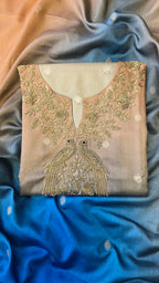 Shaded Blue 3pc Suit Set