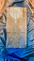 Shaded Blue 3pc Suit Set