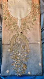 Shaded Blue 3pc Suit Set