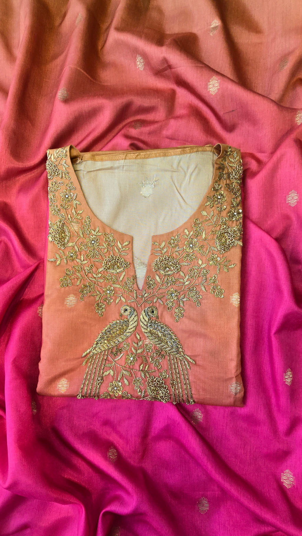 Shaded Pink 3pc Suit Set