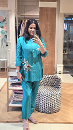 Teal blue co-ord set
