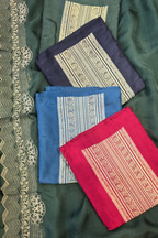 Russian silk zari detailing 3pc unstitched suit set